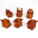 Figura Happy Buddha (6 Uds)