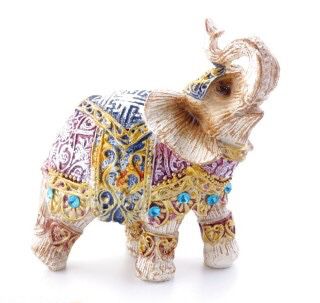 Figura Resina Elefante