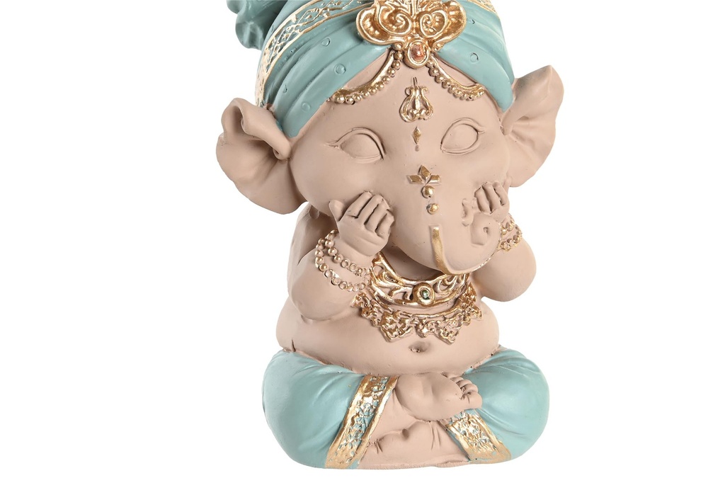 FIGURA RESINA 7,5X6,5X9 GANESHA 3 SURT.