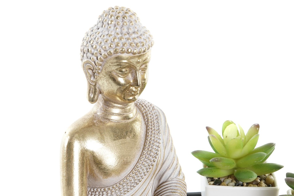 FIGURA RESINA 26X26X18 JARDIN ZEN 2 SURT.