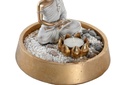 Figura Resina Buda con Cristal 16X16X18