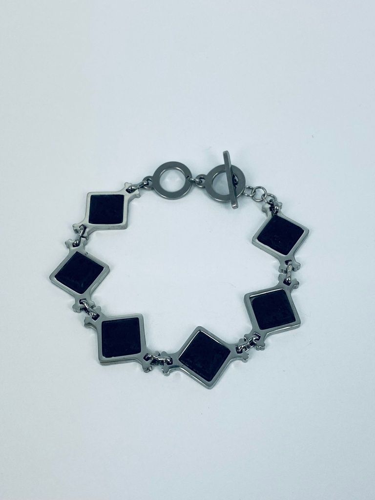 PULSERA LAVA ACERO RUMBO