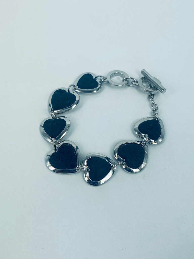 Pulsera Lava Alloy Corazon