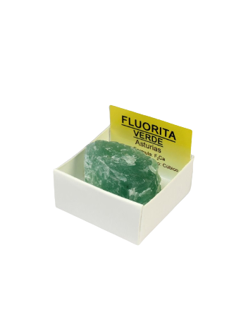 Cajita 4x4 - Fluorita verde - Asturias