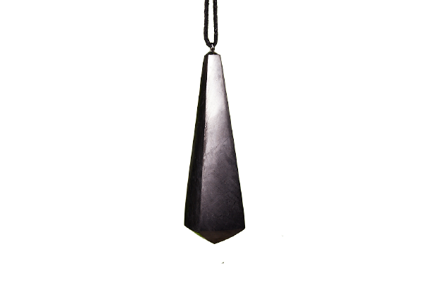 Colgante Shungia &quot;Pendulum&quot; faceted