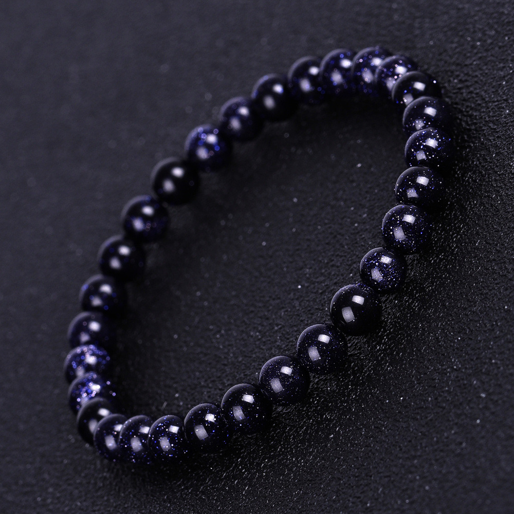 Pulsera Aventurina Azul 6 mm