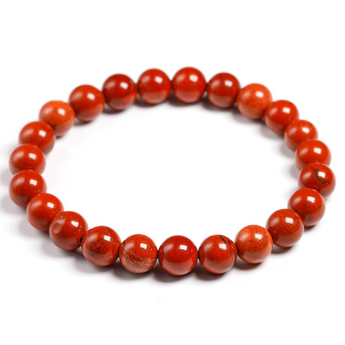 Pulsera Jaspe Rojo 8 mm