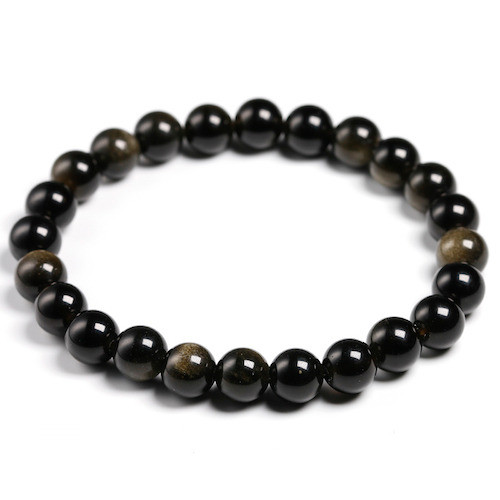 Pulsera Obsidiana 8 mm