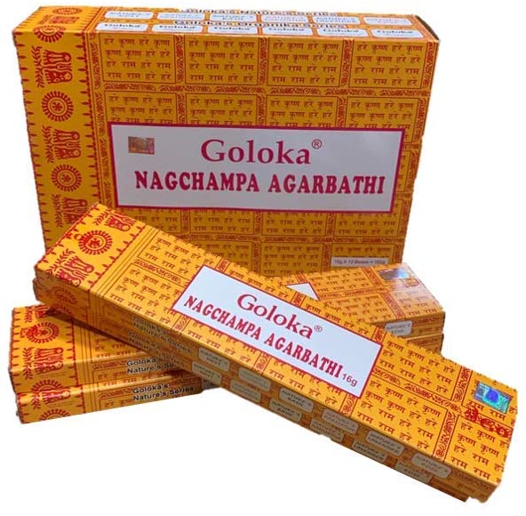 INCIENSO GOLOKA NAG CHAMPA 16G