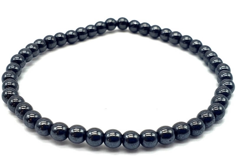 Pulsera Hematite 4 mm