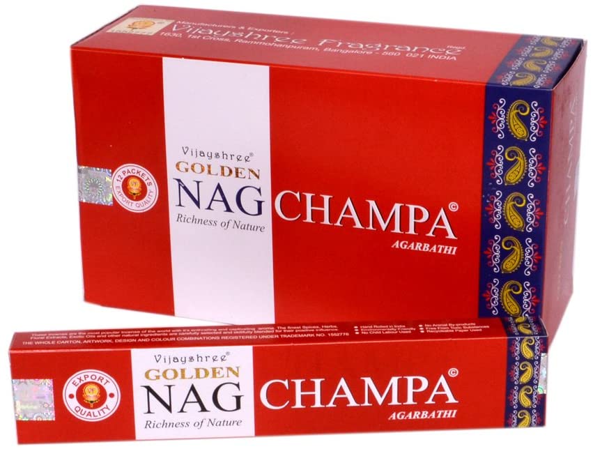 Golden Nag Champa 15gr (12x15gr)