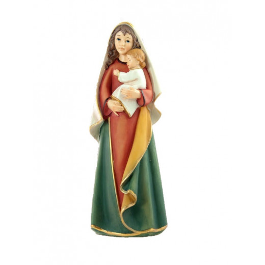 VIRGEN CON NINO 25cm