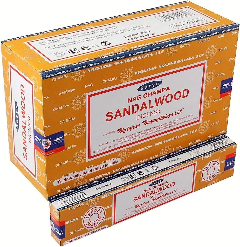 Satya Sandalwood 15gr (12x15gr)