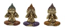 Set Figura Resina Ganesha 15X10X22