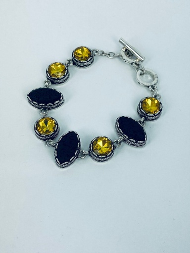 [001429] PULSERA LAVA+CRISTAL