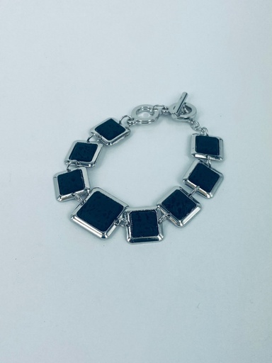 [006518] PULSERA LAVA ALLOY SQUARE