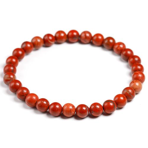 [008248] Pulsera Jaspe Rojo 6 mm