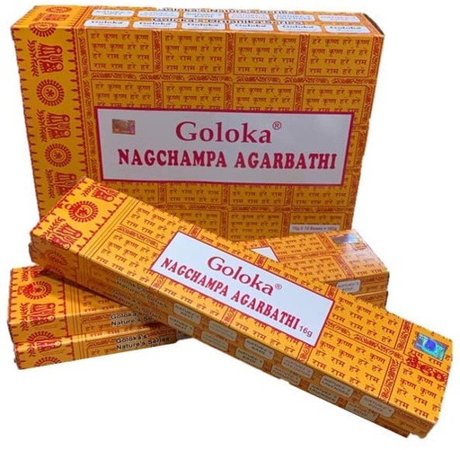 [008344] INCIENSO GOLOKA NAG CHAMPA 16G