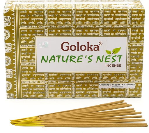 [008345] INCIENSO GOLOKA NATURE´S NEST 15G