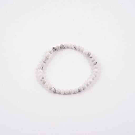 [008434] Pulsera Howlita 4 mm