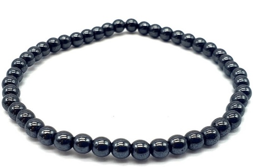 [008445] Pulsera Hematite 4 mm