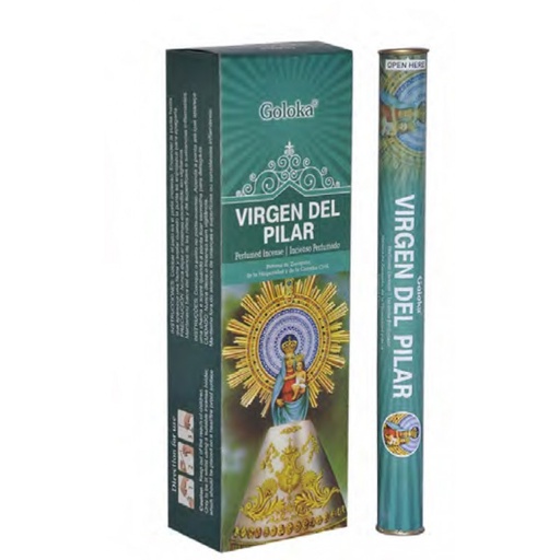 [008799] INC. VIRGEN DEL PILAR GOLOKA 6 TUBOS CILINDRICOS