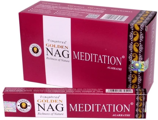 [009808] Golden Nag Meditation 15gr (12x15gr)