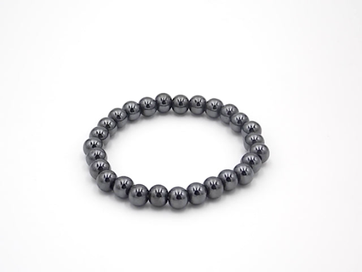 [010502] Pulsera Hematite 8mm