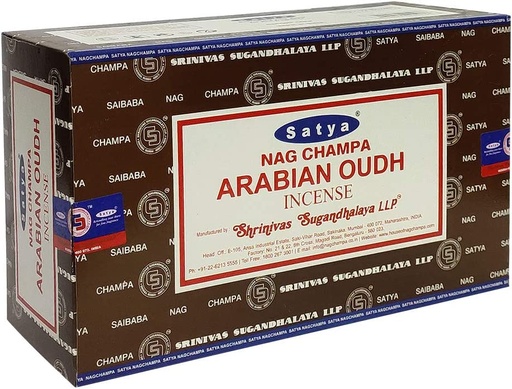 [012750] Satya Arabian Oudh15gr (12x15gr)