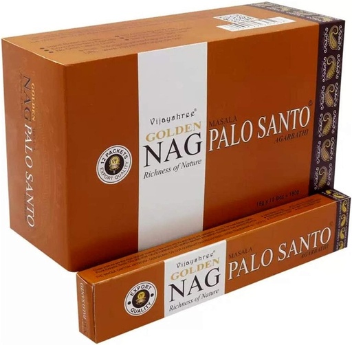 [012784] Golden Nag Palo Santo 15gr (12x15gr)