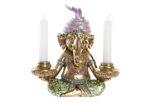 [014191] Figura Resina Ganesha 22.5X12.5X23