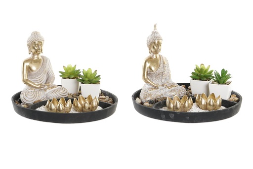 [014200] Jardin Zen Resina 26X26X18