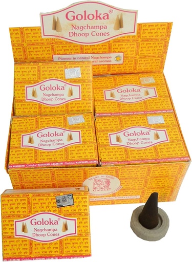 [014363] Cono Nag Champa Goloka