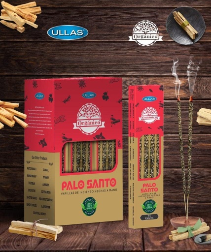 [014491] Incienso Organico Palo Santo ULLAS