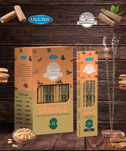 [014495] Incienso Organico Sandalo ULLAS